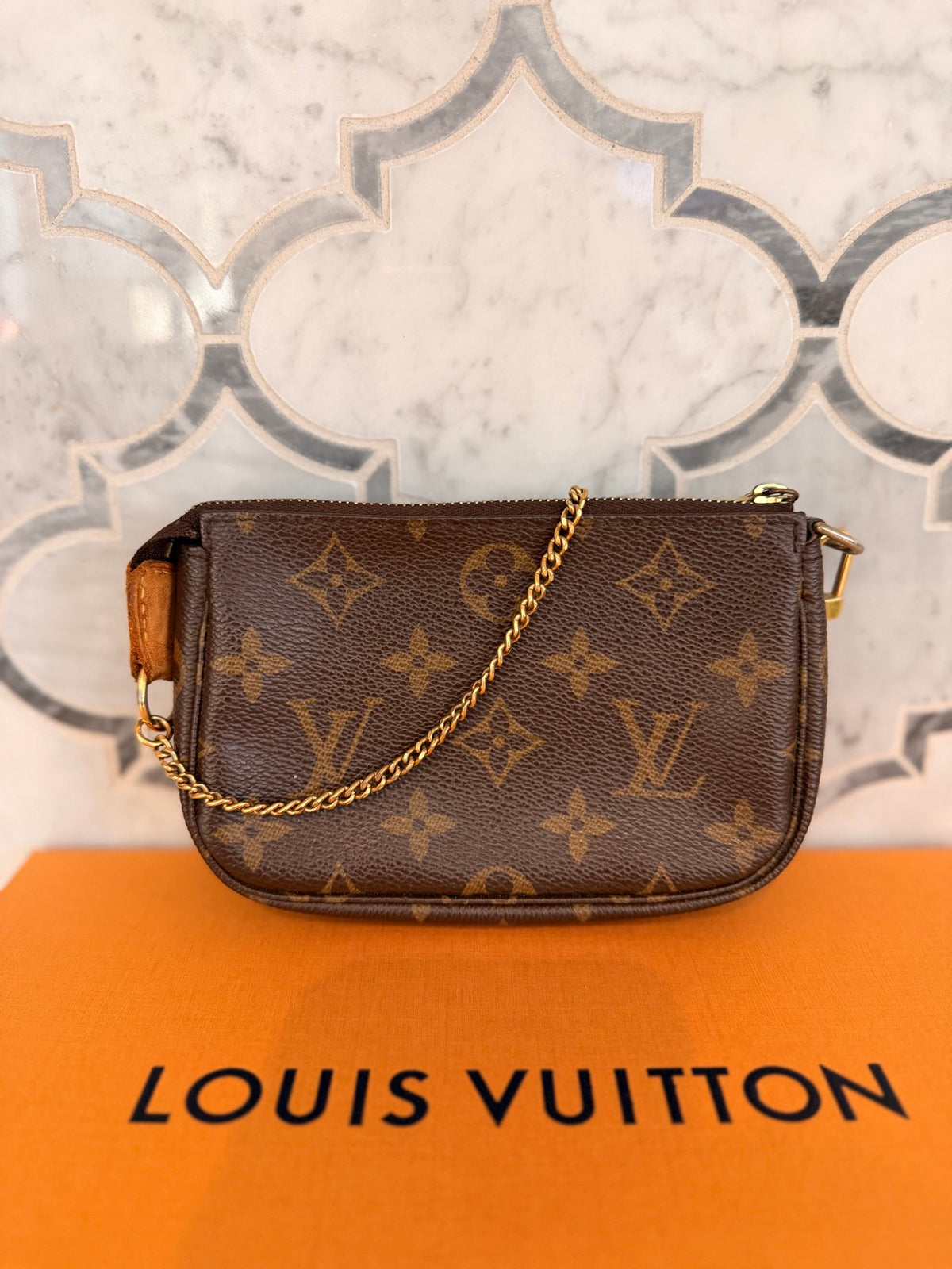 Louis Vuitton Monogram Mini Pochette Accessoires