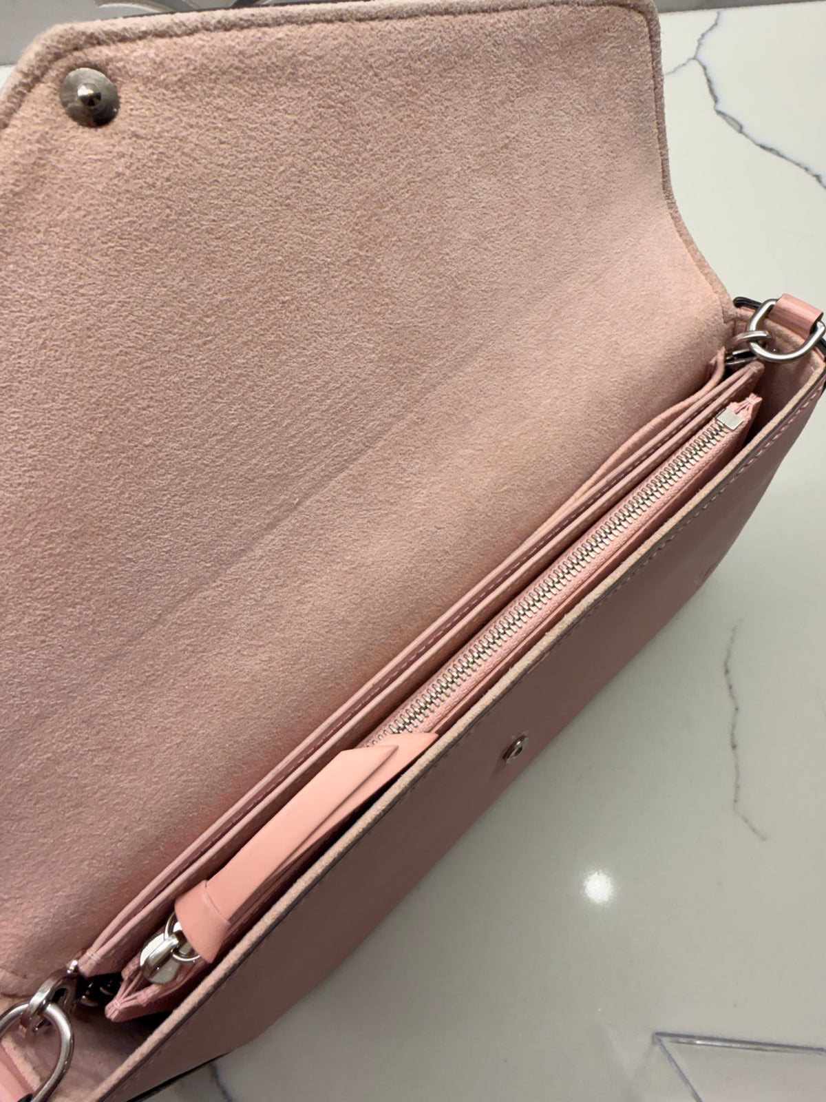 Louis Vuitton Felicie Pochette — Pink Epi Leather
