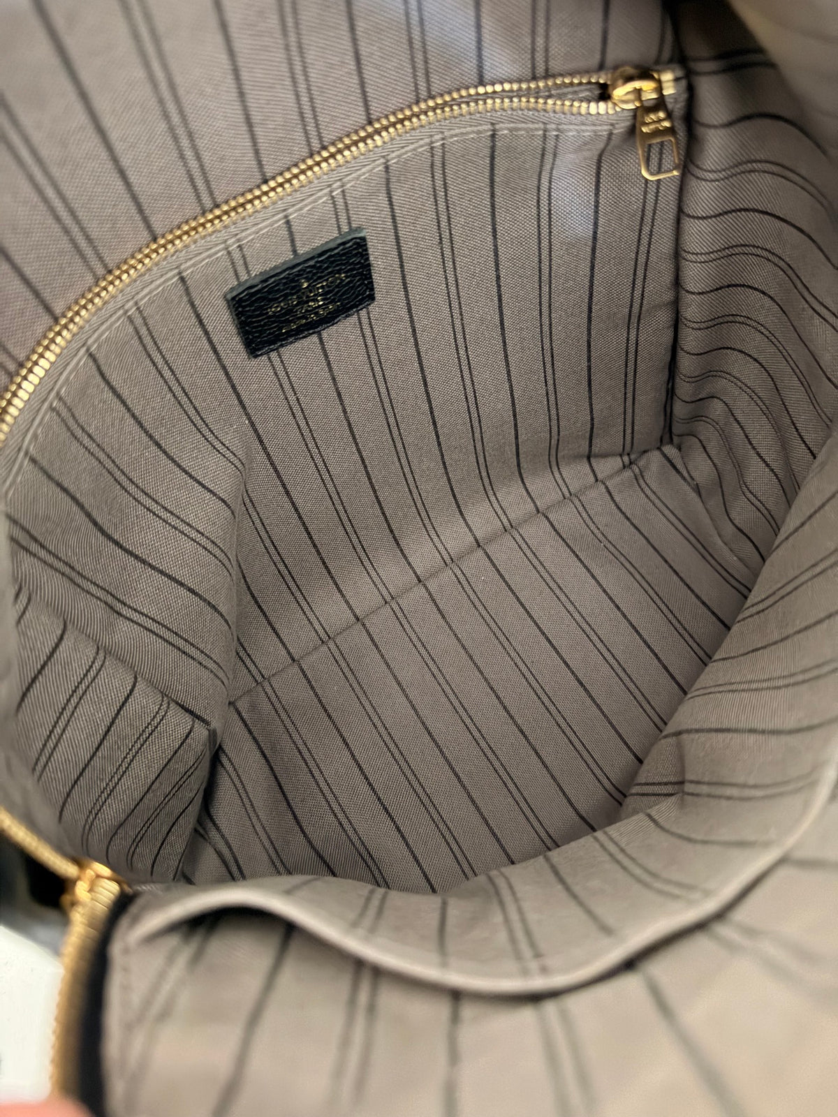Louis Vuitton Sorbonne PM Black Monogram Empreinte Backpack