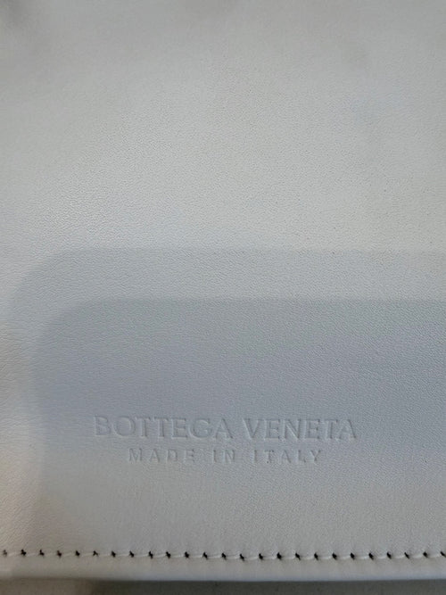 Bottega Veneta Twist Bag — White Leather with Knot Handle