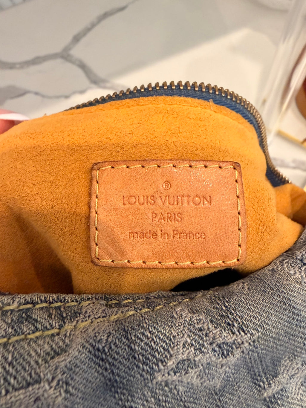 Louis Vuitton Monogram Denim Baggy GM