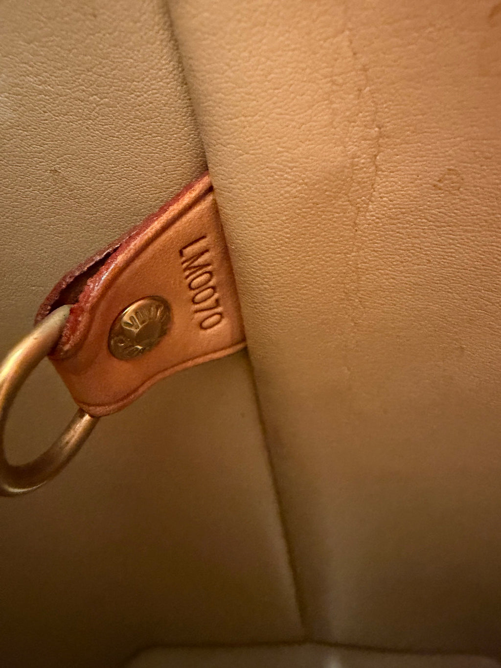 Louis Vuitton Monogram Vernis Houston Tote — Noisette