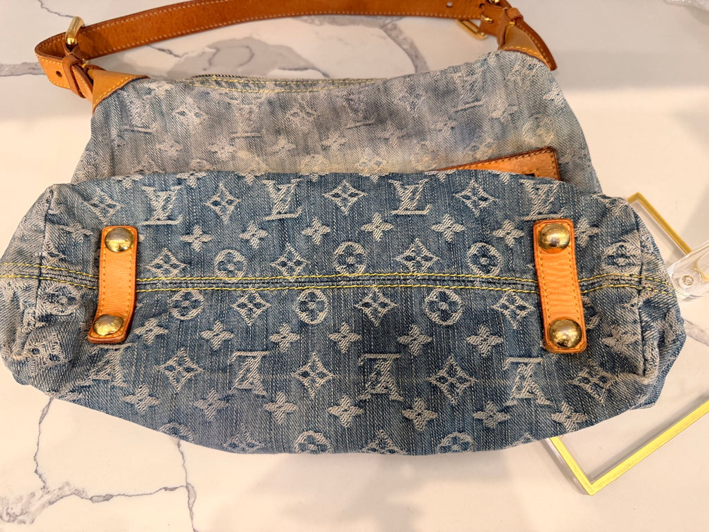 Louis Vuitton Monogram Denim Baggy GM