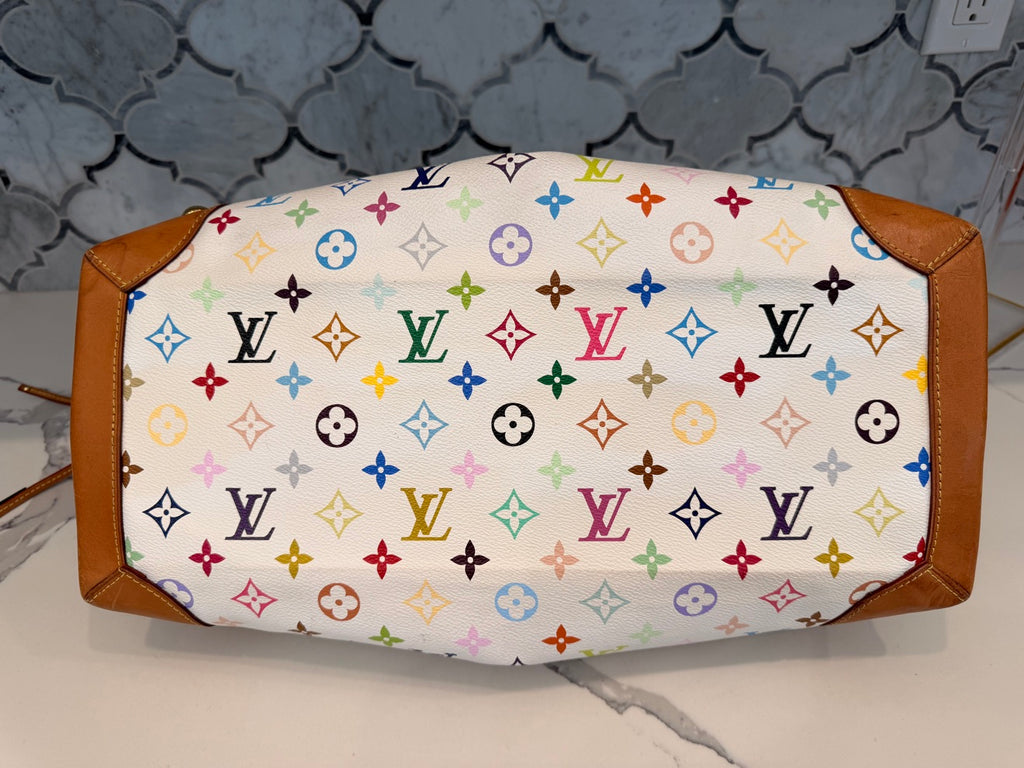 Louis Vuitton Ursula PM — White Monogram Multicolore