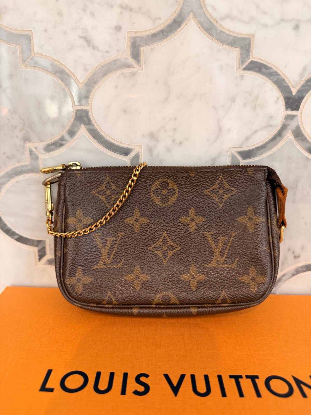 Louis Vuitton Monogram Mini Pochette Accessoires