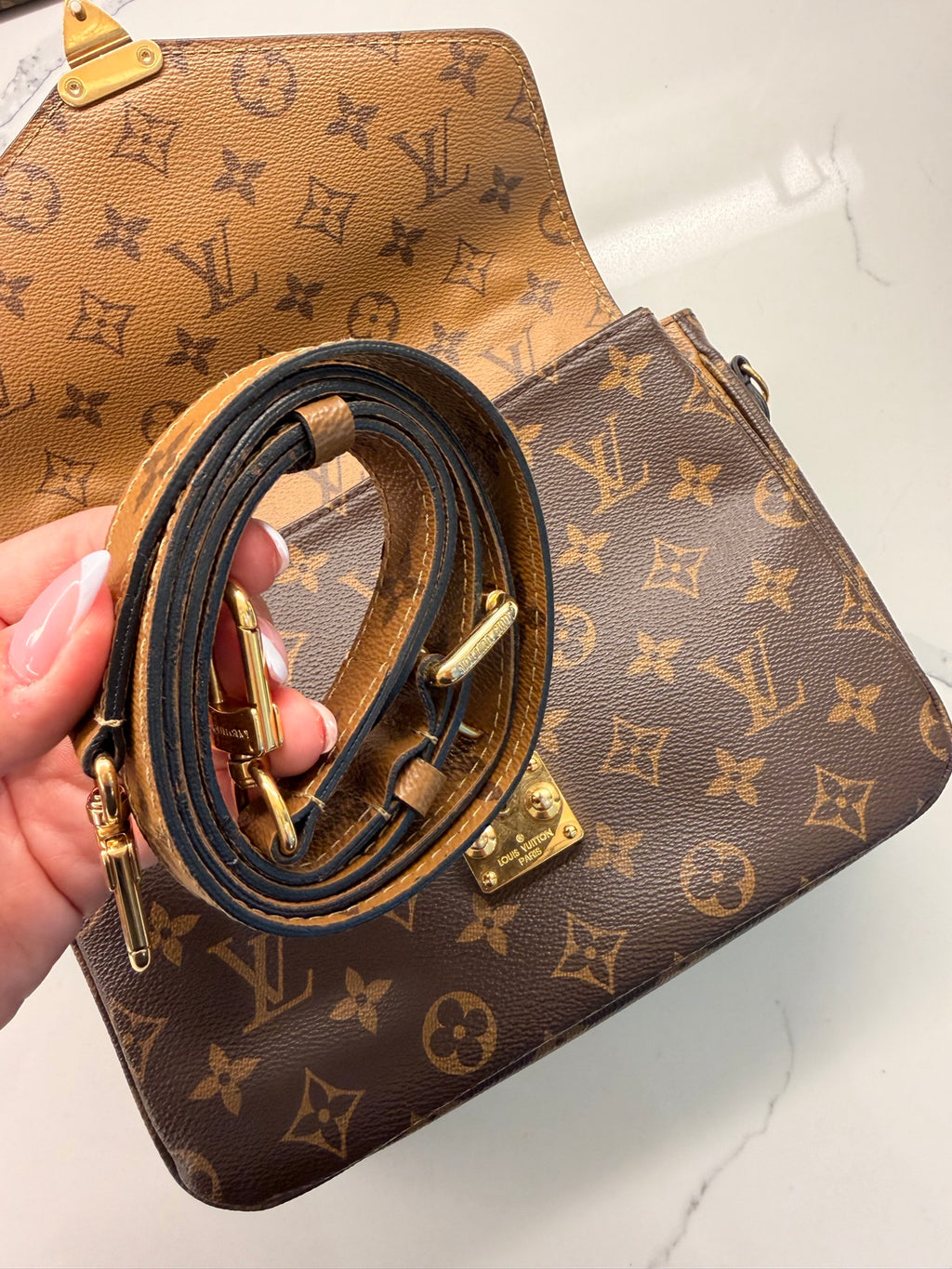 Louis Vuitton Reverse Monogram Pochette Métis