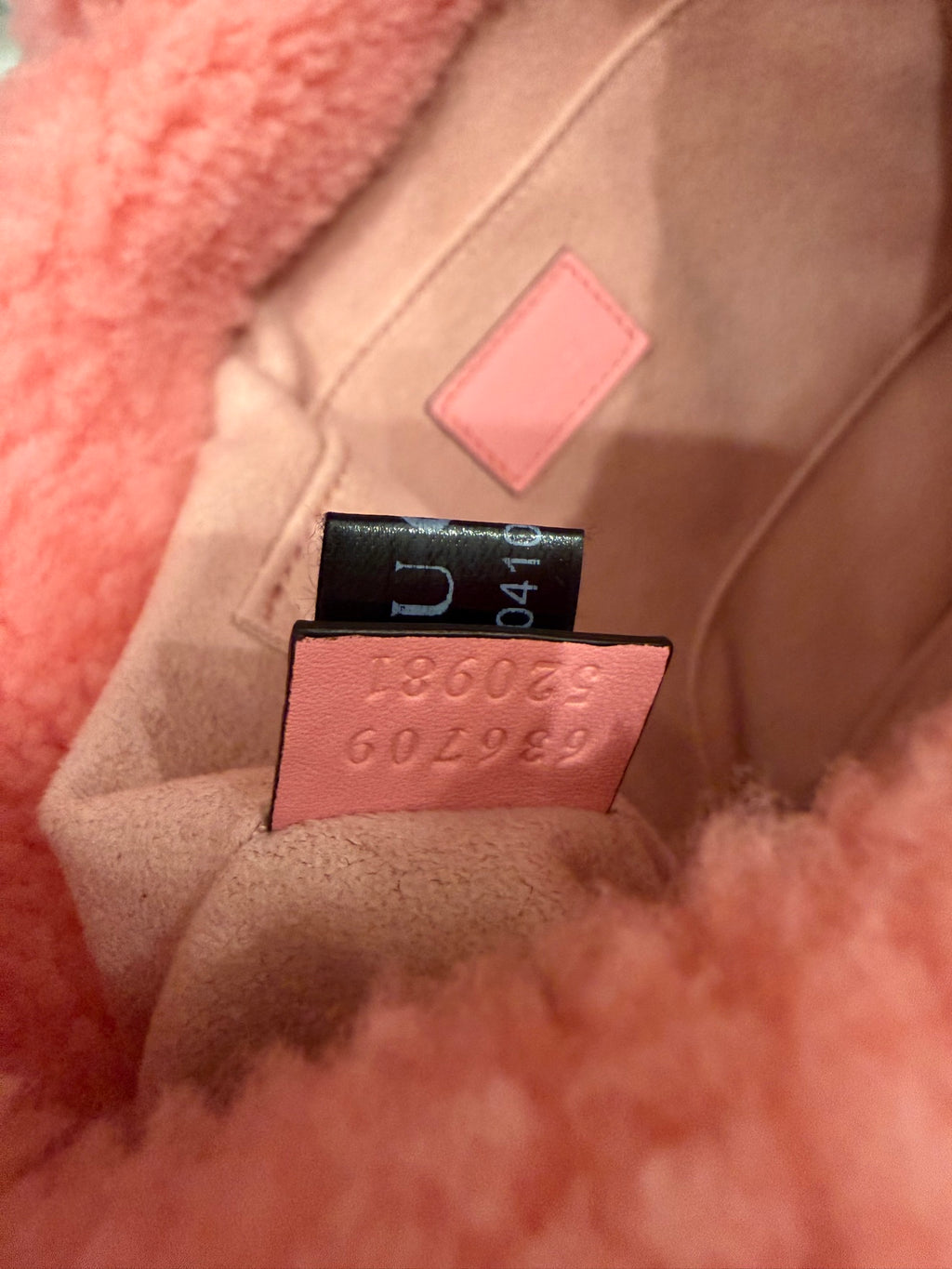 GUCCI Small Shearling Jackie 1961 Hobo