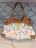Louis Vuitton Ursula PM — White Monogram Multicolore