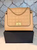 Chanel Beige Calfskin Chocolate Bar Reissue Accordion Flap Bag
