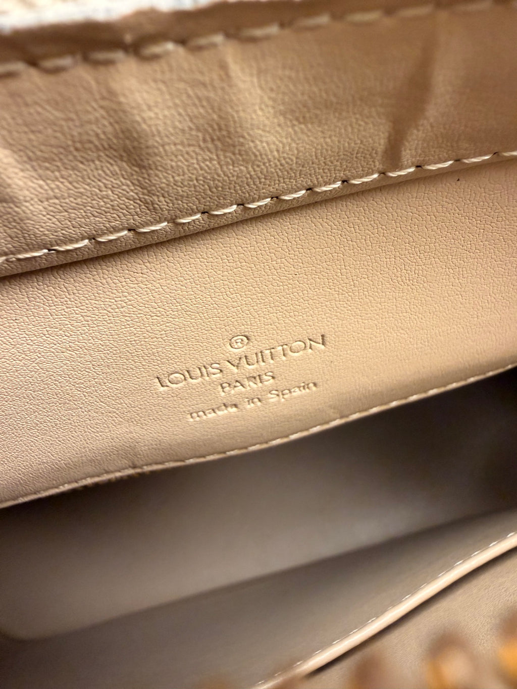 Louis Vuitton Monogram Vernis Houston Tote — Noisette