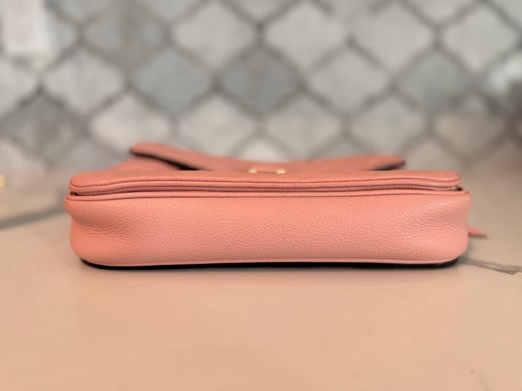 Louis Vuitton Pochette Métis — Pink Monogram Empreinte Leather