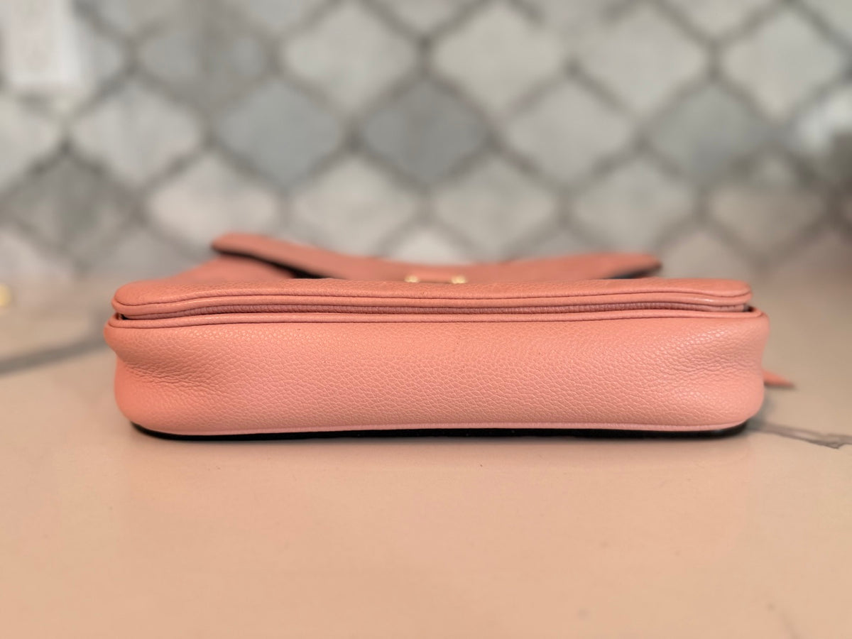 Louis Vuitton Pochette Métis — Pink Monogram Empreinte Leather